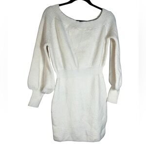 Line & Dot Sweater Dress Soft! Holidays!